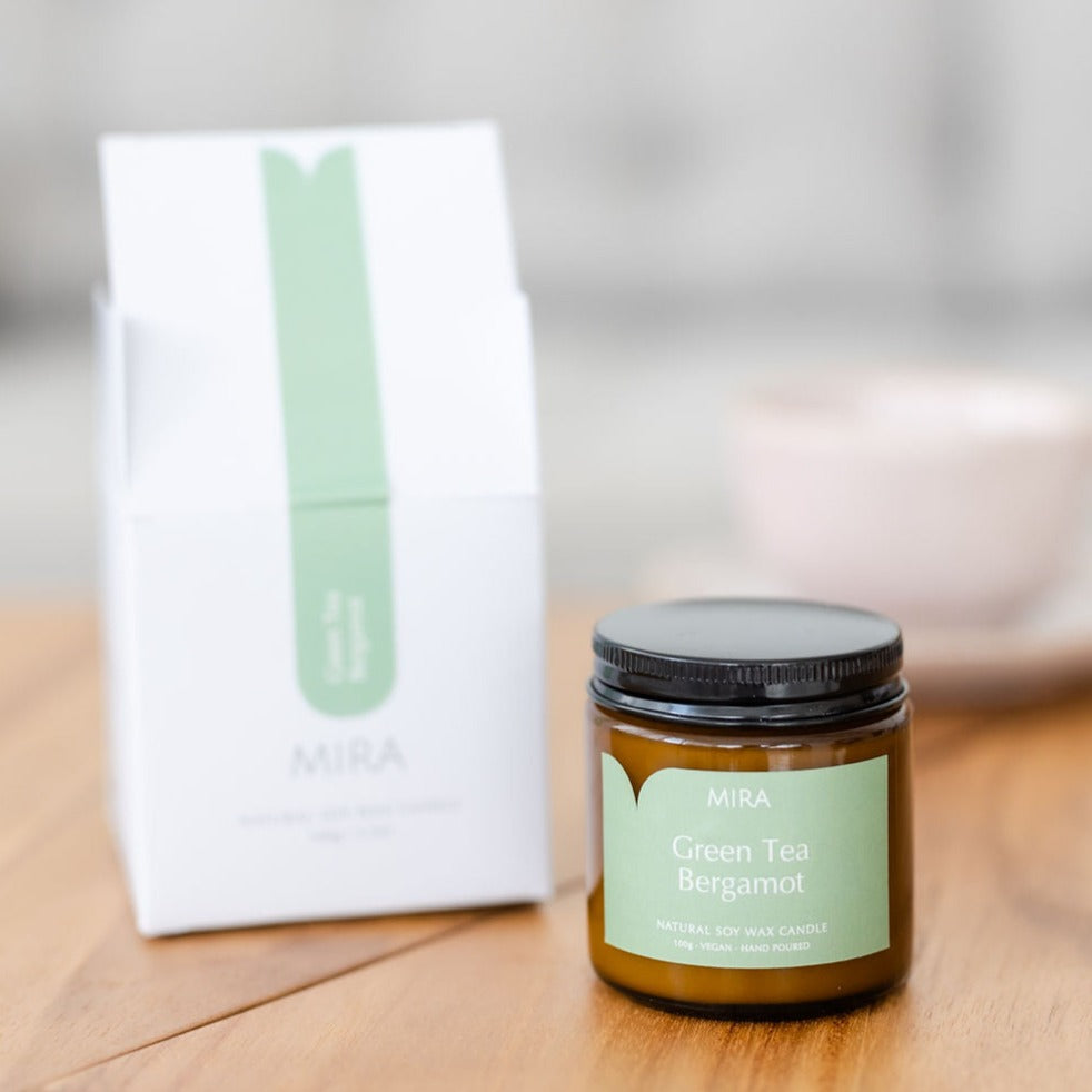 Green Tea Bergamot Soy Candle (Limited Edition)